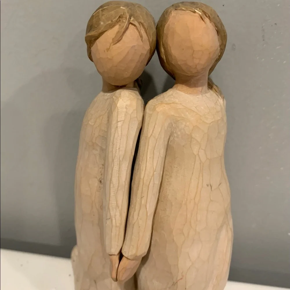 From the Willow Tree collection this is the “Two Alike” collection. Sz 5.5” - Picture 3 of 10
